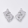 Tarnish Resistant 201 Stainless Steel Pendants STAS-S110-033P-1