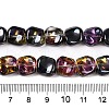 Electroplate Glass Beads Strands EGLA-N012-07Y-4