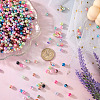 Craftdady 910Pcs 13 Colors Rainbow ABS Plastic Imitation Pearl Beads OACR-CD0001-10-7