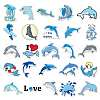 Waterproof PVC Adhesive Stickers STIC-PW0004-034-2
