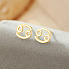S925 Sterling Silver Stud Earrings WG164A3-16-1