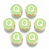 Alloy Enamel Beads ENAM-S122-028Q-NR-1