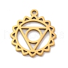 304 Stainless Steel Pendants STAS-M072-01H-1