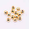 Brass Solid Beads KK-WH0035-17G-B03-1