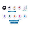 Opaque Acrylic Beads ACRC-TA0001-01-7