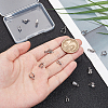 Unicraftale 16Pcs 4 Styles 304 Stainless Steel SIce Pick Pinch Bails STAS-UN0059-73P-4