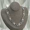 304 Stainless Steel Spider Link Chain Necklaces for Women Men NJEW-A043-06P-1