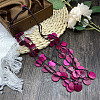 Dyed Natural Coconut Disc Beaded PU Leather Multi-Strand Necklaces for Women FS-WG04026-07-1