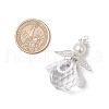 2Pcs 2 Styles Glass Seed Bead Pendants PALLOY-MZ00710-01-2