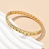 304 Stainless Steel Hinged Bangles for Women AJEW-P127-26G-3