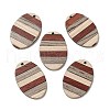 Wenge Wood & Sandalwood & White Ash Pendants WOOD-F013-02-1