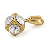 304 Stainless Steel Pendants STAS-R229-08G-2