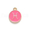 Alloy Enamel Pendants ENAM-S124-01B-03H-2