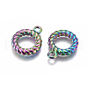 Ion Plating(IP) 304 Stainless Steel Toggle Clasps Parts STAS-F241-06-M-2