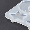Astronomy Theme Moon Silicone Pendant Molds X-DIY-E065-07B-5
