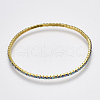 Brass Claw Chain Stretch Bracelets BJEW-T010-03G-07-2