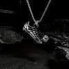 Football Soccer Shoe 667 Stainless Steel Pendant Necklaces for Men FS-WG4A7BD-02-2