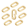 Unicraftale 8Pcs Brass Spring Gate Rings FIND-UN0003-20G-1