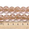 Handmade Gold Sand Lampwork Beads Strands LAMP-L079-06B-4
