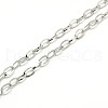 Tarnish Resistant 304 Stainless Steel Cable Chain Necklace Making STAS-A028-N091P-2