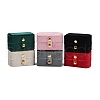 Mini Rectangle Velvet Ring Storage Boxes with Snap Buttons CON-Z009-02-1