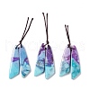 Natural Calcite Pendants G-K317-F06-1