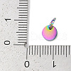 Ion Plating(IP) 304 Stainless Steel Pendants STAS-I311-32A-RC-3
