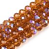 Electroplate Glass Beads Strands EGLA-A044-T8mm-L04-1