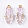 Luminous Handmade Gold Sand Lampwork Pendants LAMP-S177-03-2