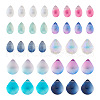 100Pcs 10 Colors Transparent Glass Beads GGLA-TA0002-03-2
