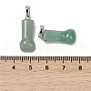 Natural Green Aventurine Pendants G-C184-03B-3