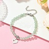 Natural Green Aventurine Beaded Bracelets BJEW-JB09886-03-2