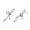 Brass Stud Earrings EJEW-R162-14P-1