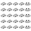 HOBBIESAY 200Pcs Tibetan Style Multi-Strand Links FIND-HY0003-80-1