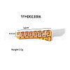 Stainless Steel Alligator Hair Clip with Cubic Zirconia IR0692-1-2