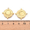 304 Stainless Steel Pendant Cabochon Settings STAS-T065-93G-3
