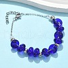 304 Stainless Steel Cable Chain Bracelets BJEW-Z123-01P-2