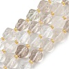 Natural Quartz Crystal Beads Strands G-U023-A07-01-2