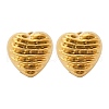 304 Stainless Steel Stud Earrings EJEW-V016-02G-03-4