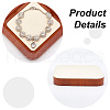 Square Wood Jewelry Plate AJEW-WH0401-71A-3