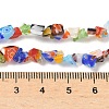 Handmade Millefiori Lampwork Beads Strands LAMP-P070-02A-04-4