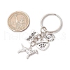 2Pcs Alloy Keychains KEYC-JKC01191-3