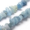 Natural Aquamarine Beads Strands X-G-F328-32-3