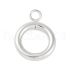 Non-Tarnish 304 Stainless Steel Toggle Clasps STAS-L022-424P-1