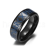 Luminous Stainless Steel Rings for Men PW-WG21092-06-1