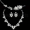 Alloy Rhinestone Jewelry Sets FS-WG653B5-04-1