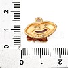 Alloy Enamel Pendants FIND-U031-01G-3
