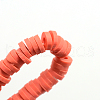 Handmade Polymer Clay Beads X-CLAY-R067-8.0mm-14-2
