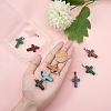 Natural & Synthetic Mixed Gemstone Pendants G-CJ0001-29-6
