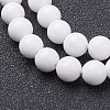 Natural Mashan Jade Round Beads Strands G-D263-6mm-XS01-2